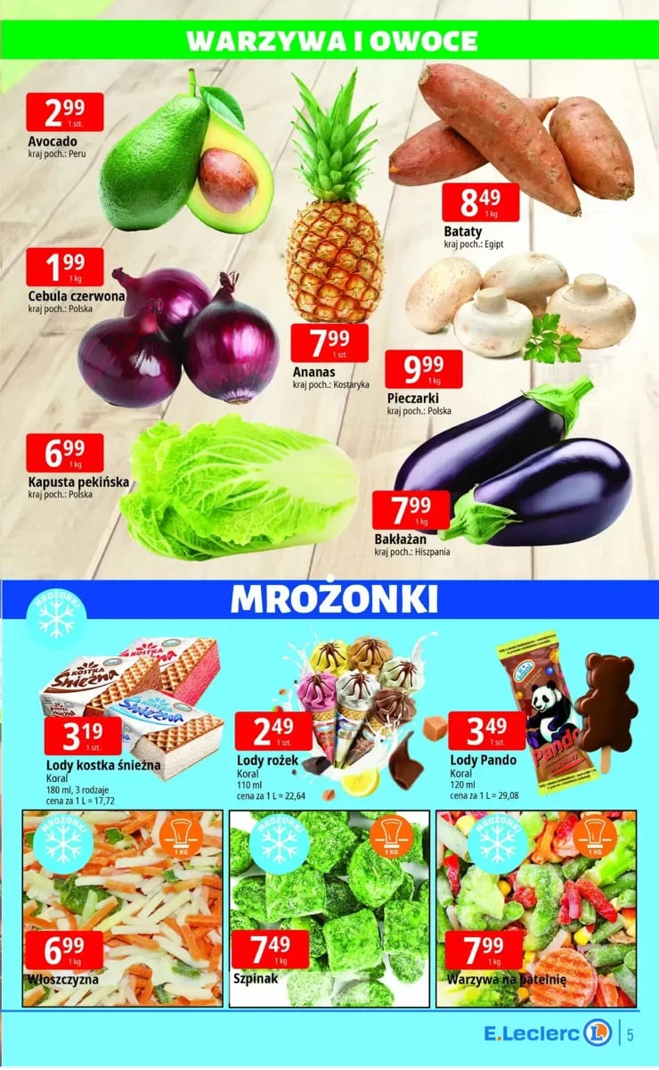 Strona 5 z gazetki E.Leclerc