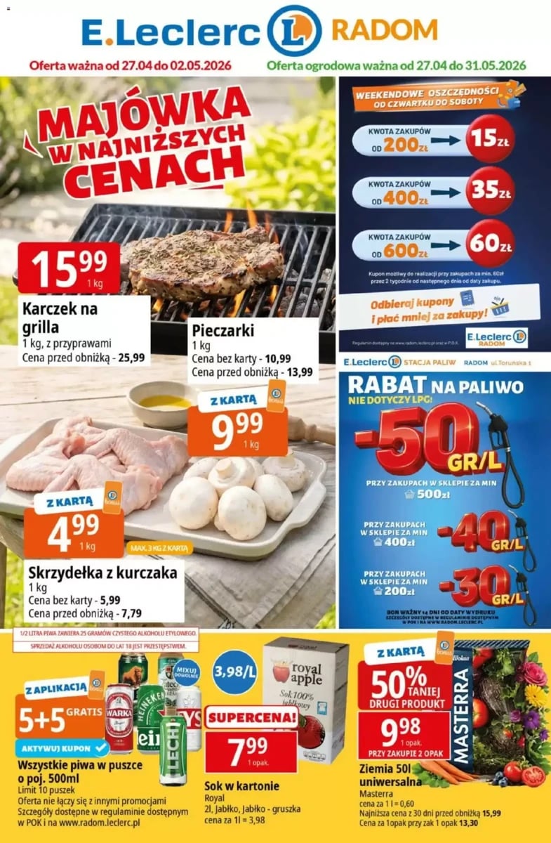 Strona 1 z gazetki E.Leclerc