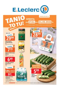 Gazetka E.Leclerc – 27.04.2026 – 04.05.2026