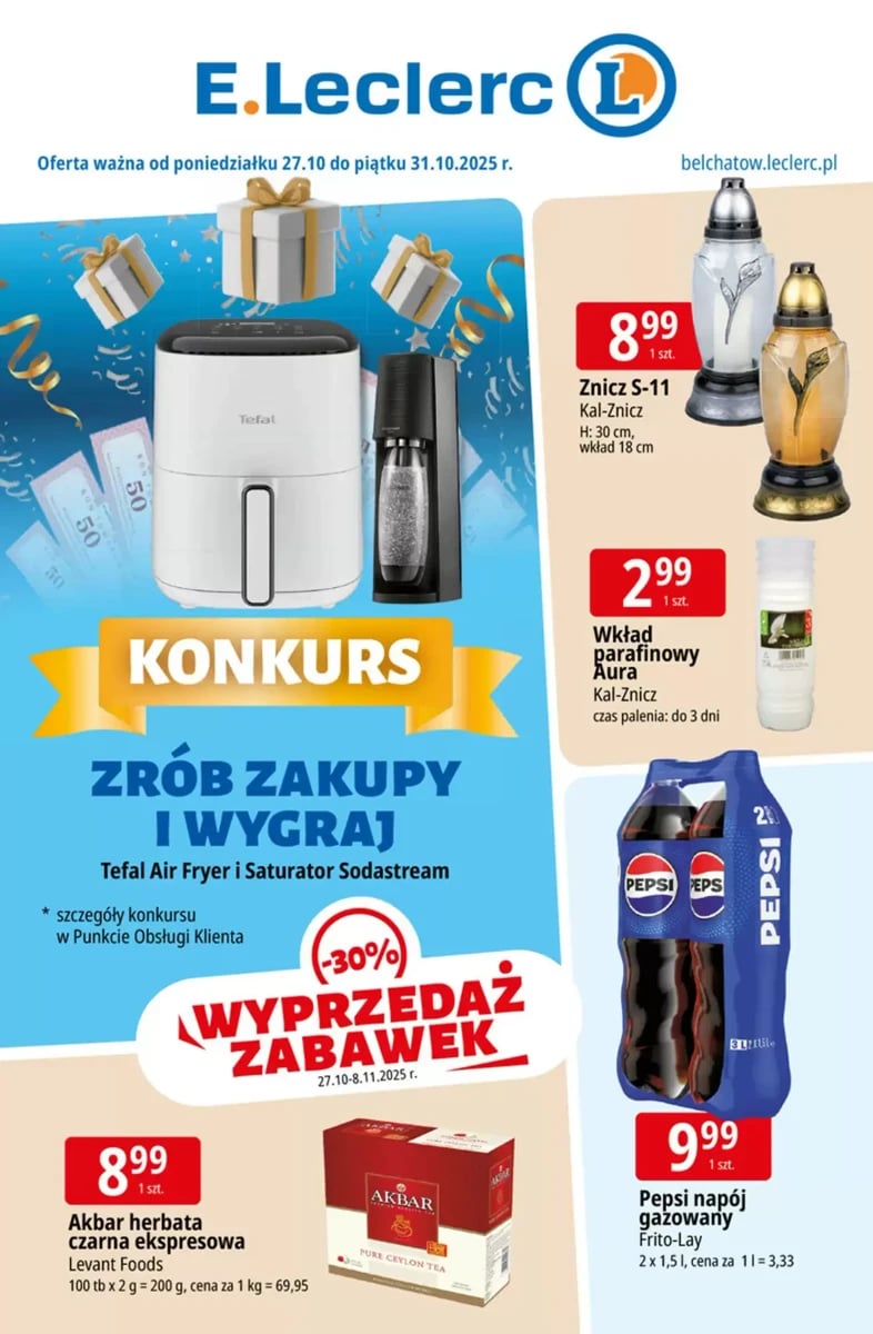 Strona 1 z gazetki E.Leclerc