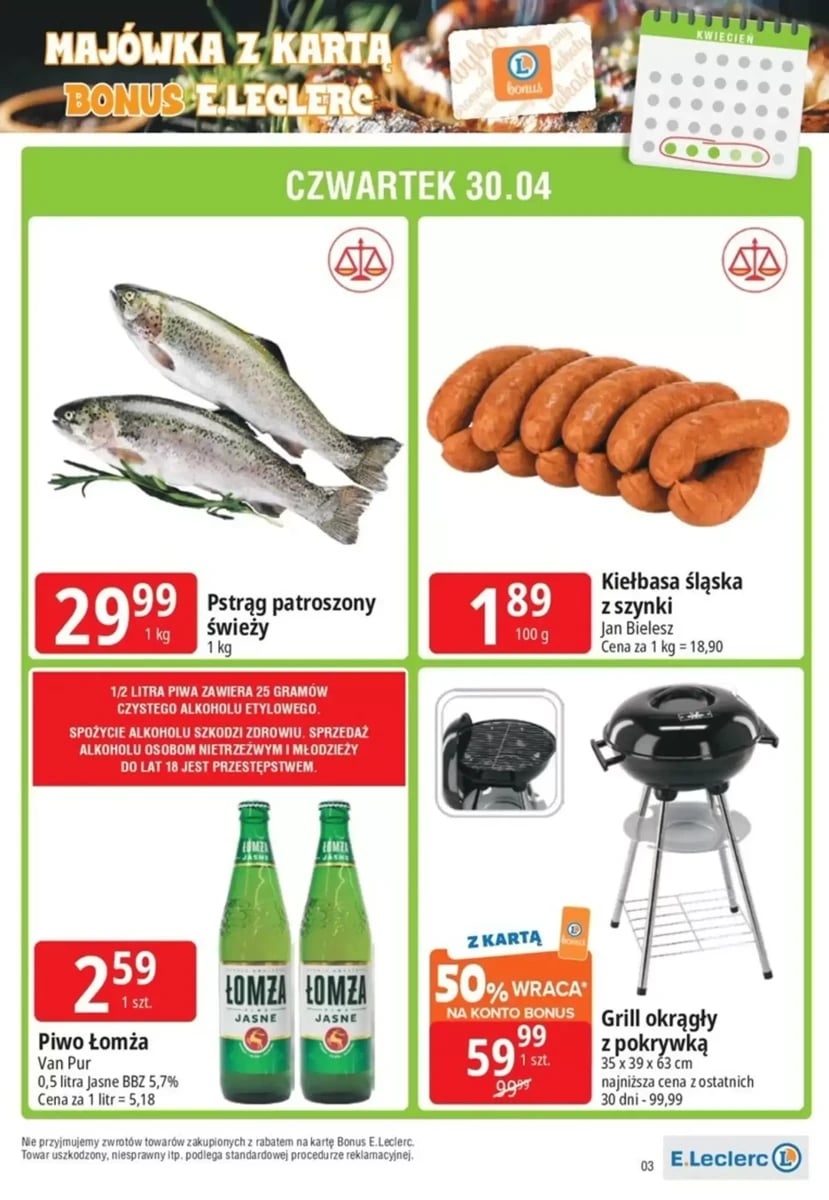Strona 3 z gazetki E.Leclerc