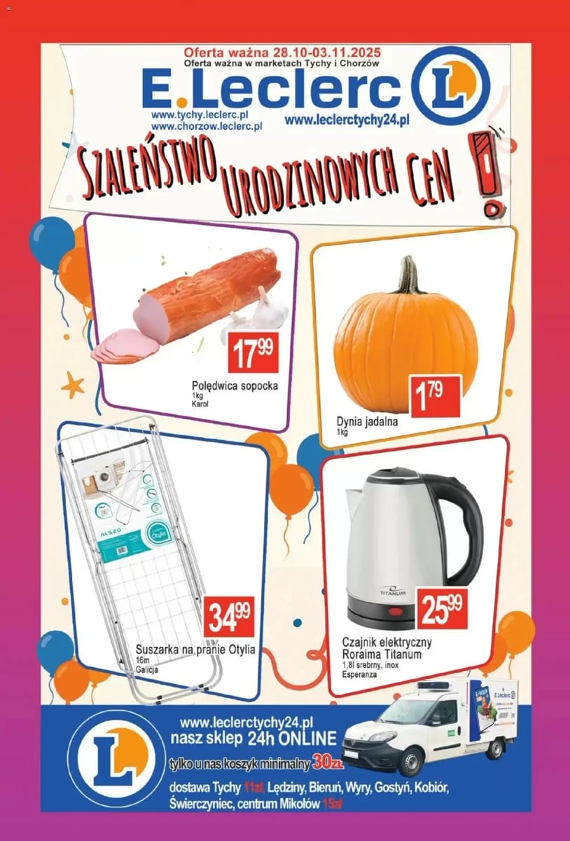 Strona 1 z gazetki E.Leclerc