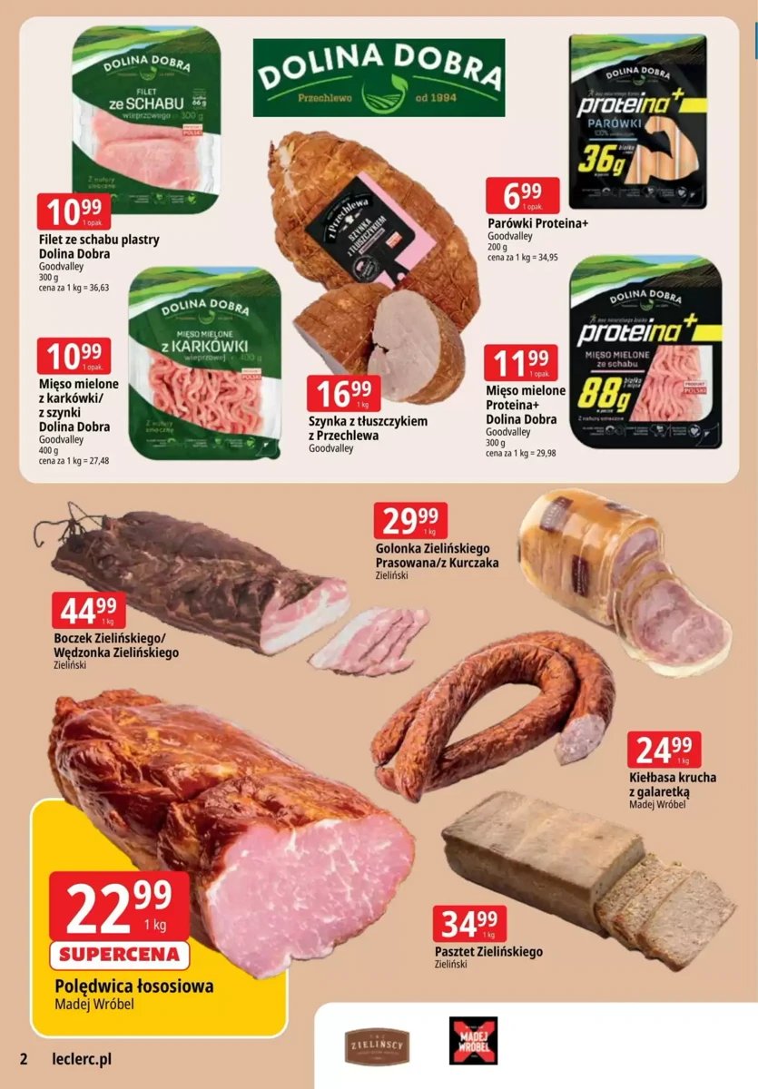 Strona 2 z gazetki E.Leclerc