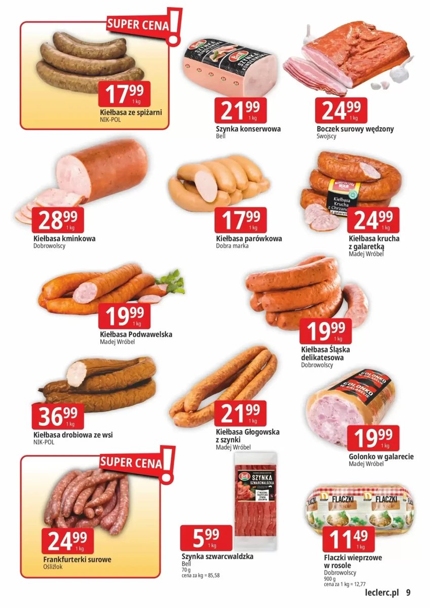 Strona 9 z gazetki E.Leclerc