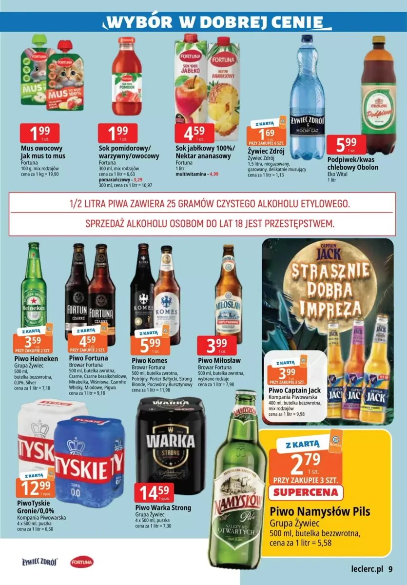 Strona 9 z gazetki E.Leclerc