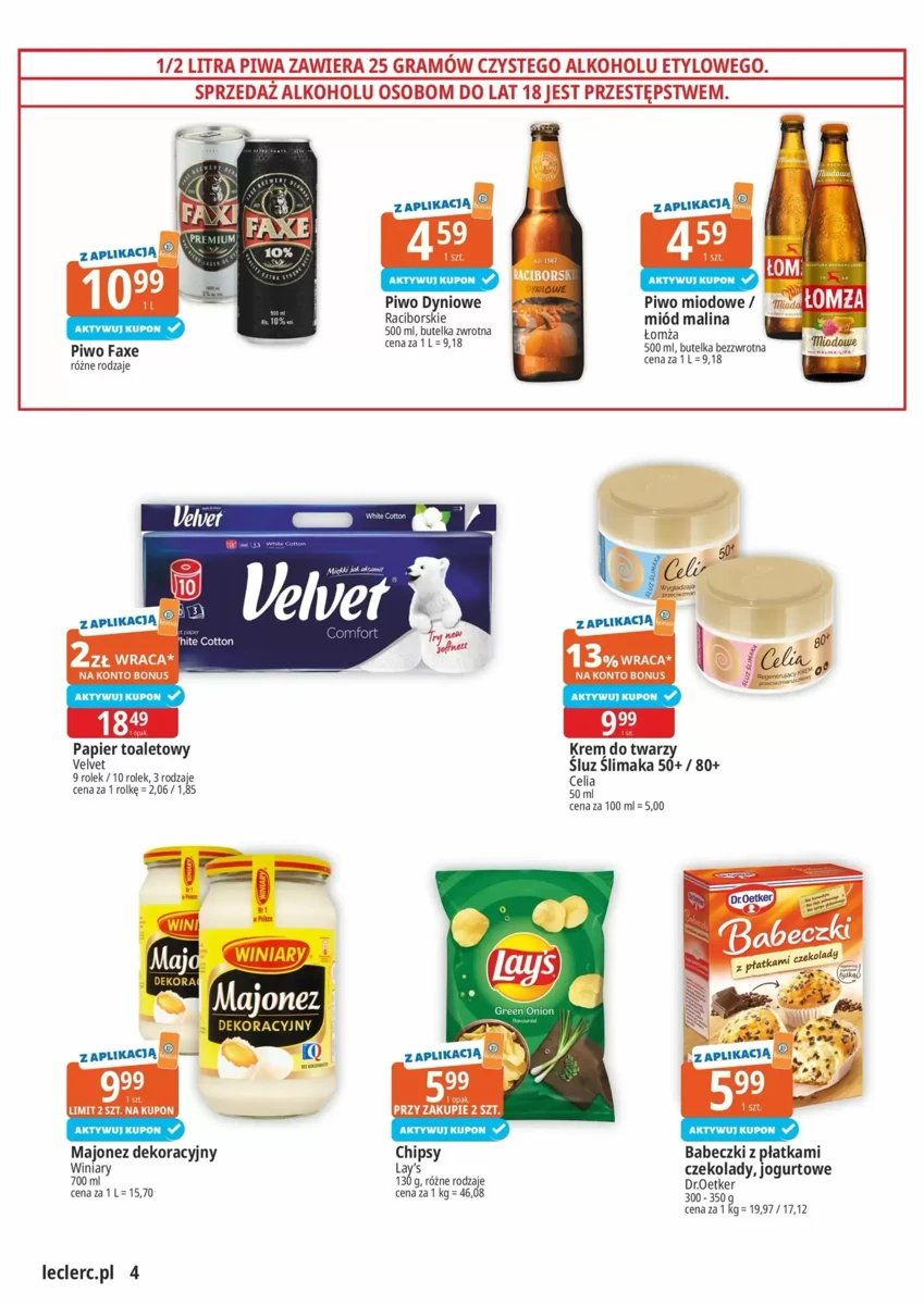 Strona 4 z gazetki E.Leclerc