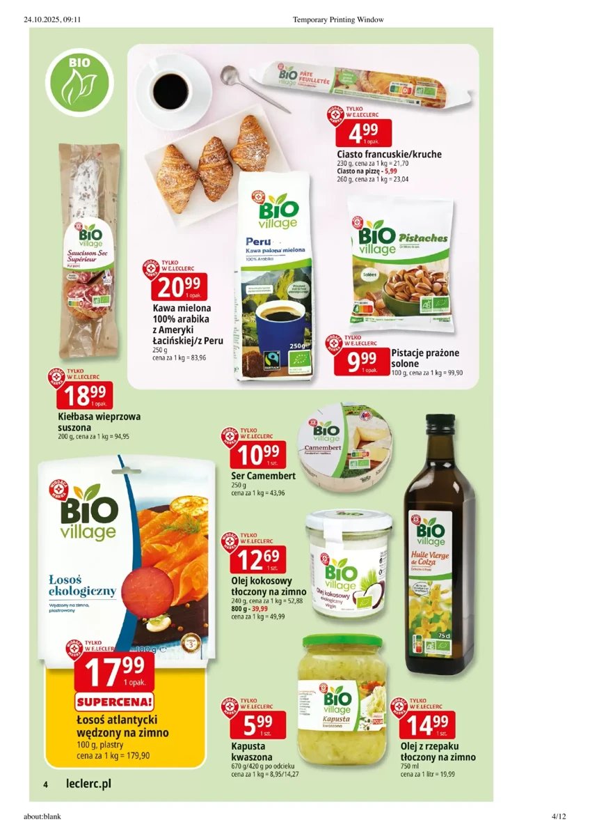 Strona 4 z gazetki E.Leclerc