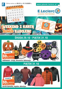 Gazetka E.Leclerc – 29.10.2025 – 31.10.2025