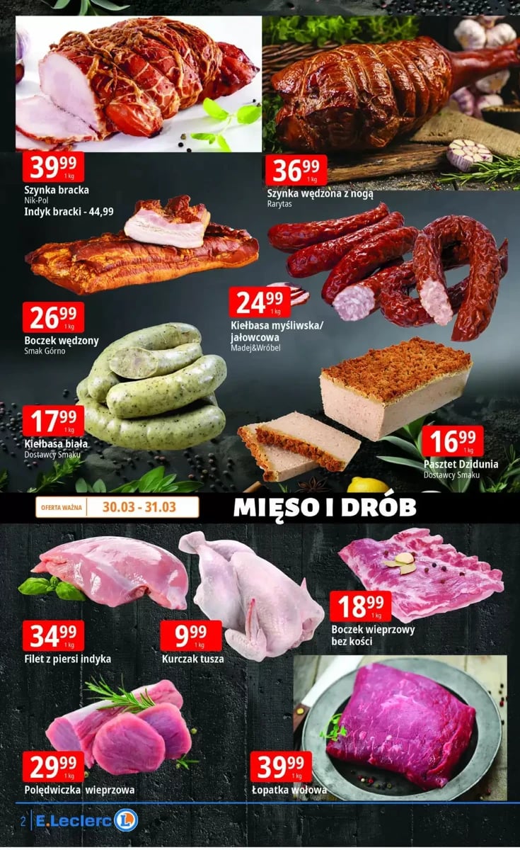 Strona 2 z gazetki E.Leclerc