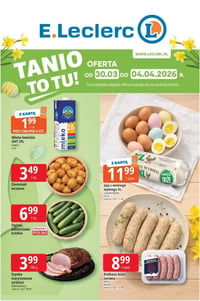 Gazetka E.Leclerc – 30.03.2026 – 04.04.2026