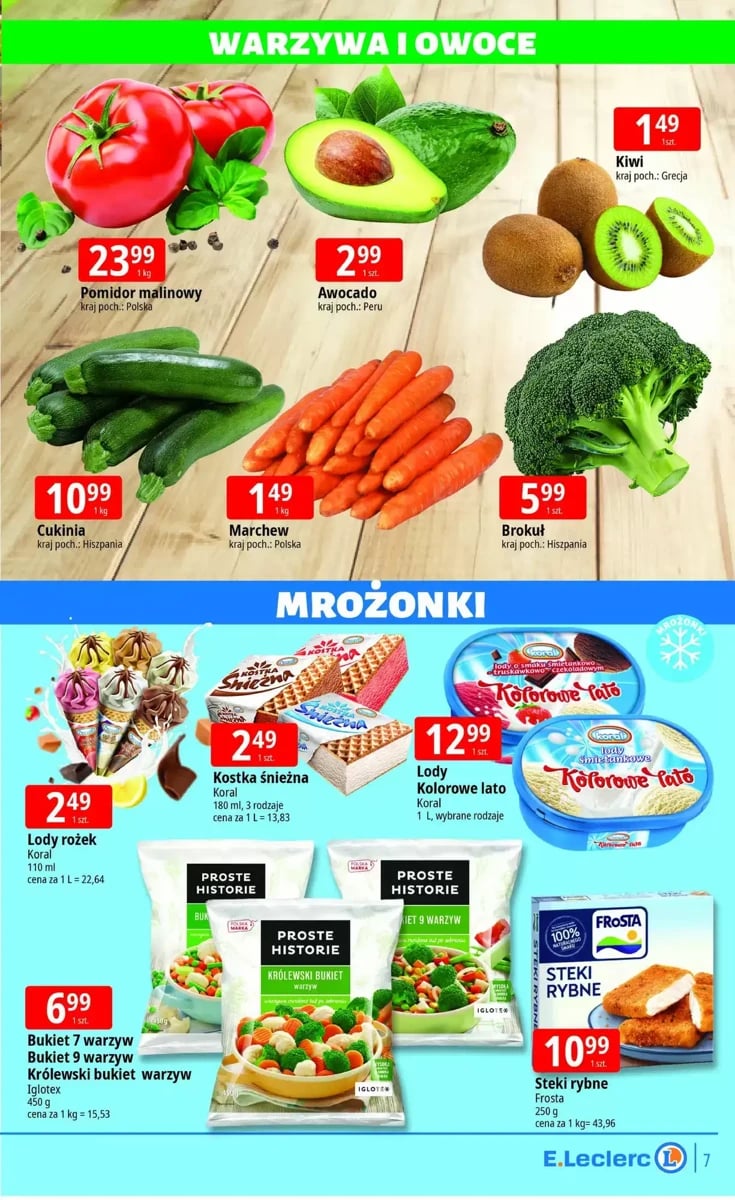Strona 7 z gazetki E.Leclerc