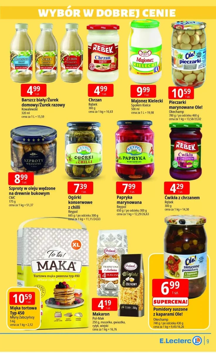Strona 9 z gazetki E.Leclerc