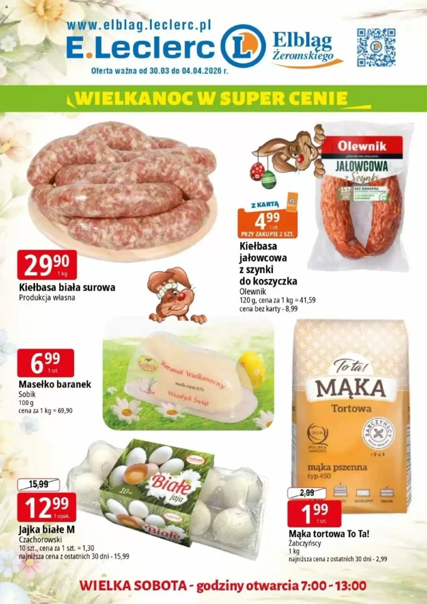 Strona 1 z gazetki E.Leclerc