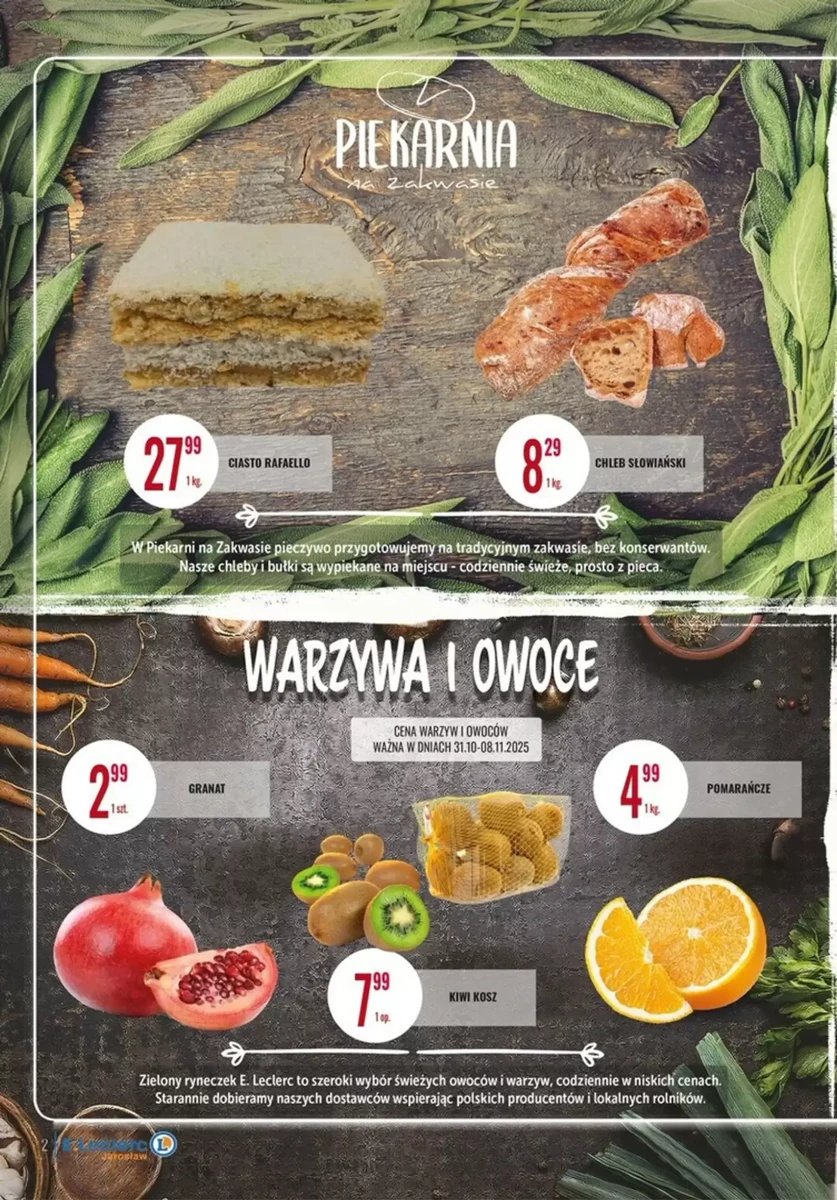 Strona 2 z gazetki E.Leclerc