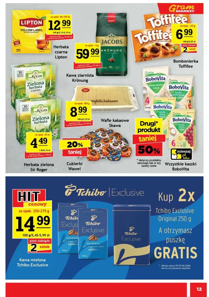 Strona 12 z gazetki Gram Market