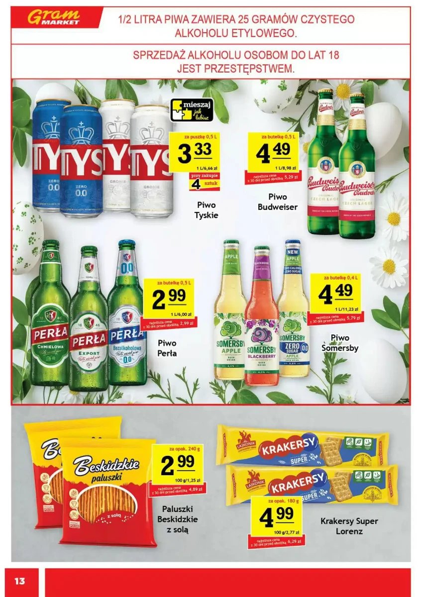Strona 13 z gazetki Gram Market