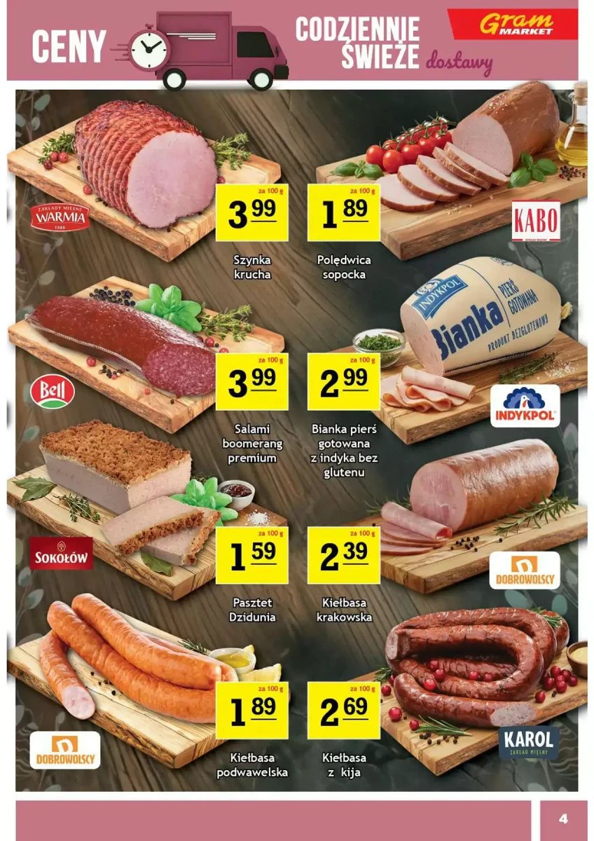 Strona 4 z gazetki Gram Market