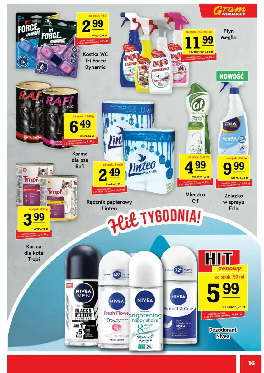 Strona 16 z gazetki Gram Market