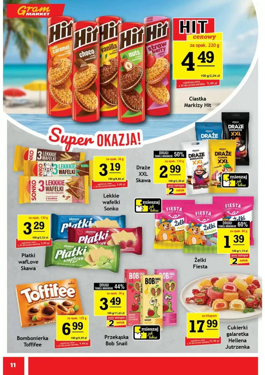 Strona 11 z gazetki Gram Market