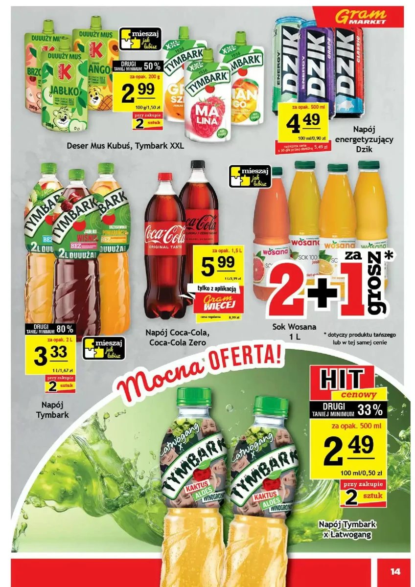 Strona 14 z gazetki Gram Market