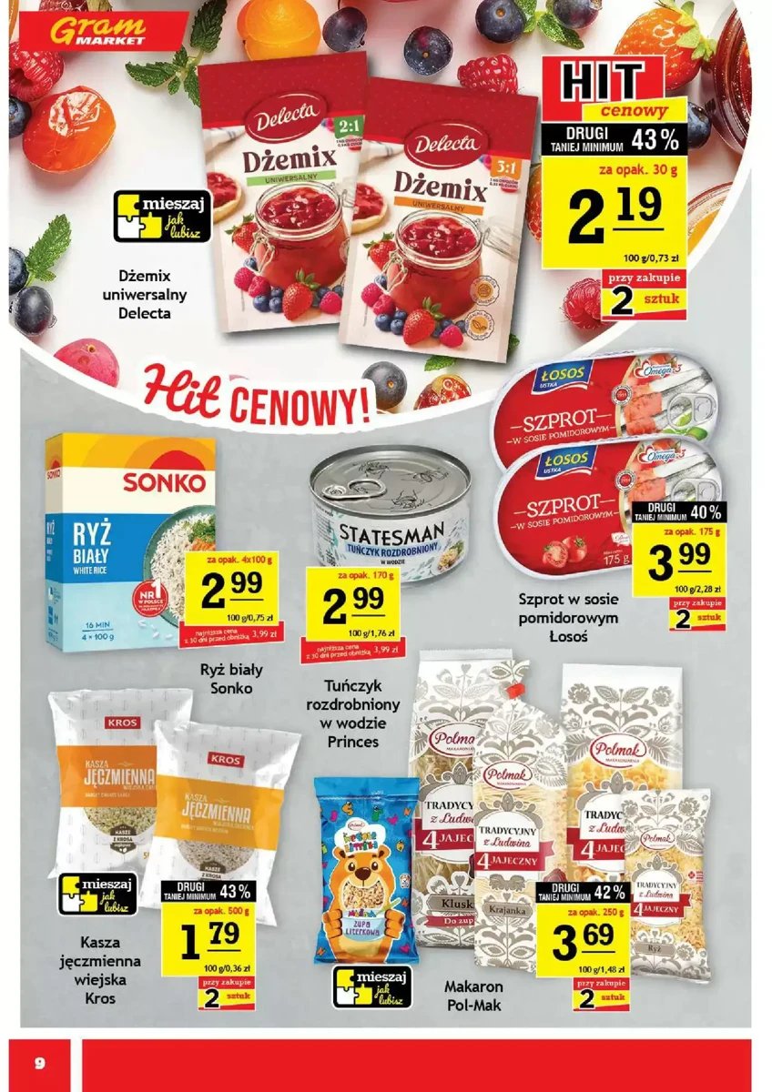 Strona 9 z gazetki Gram Market