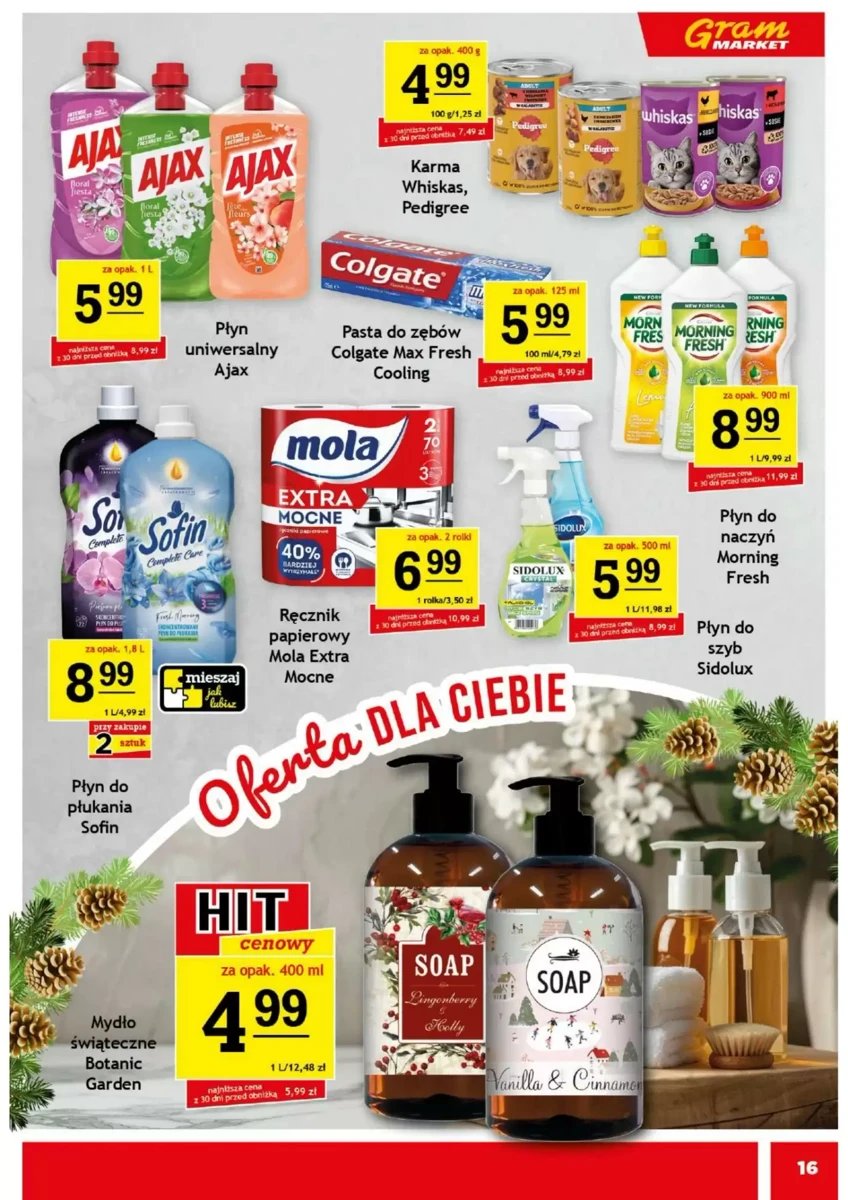 Strona 16 z gazetki Gram Market