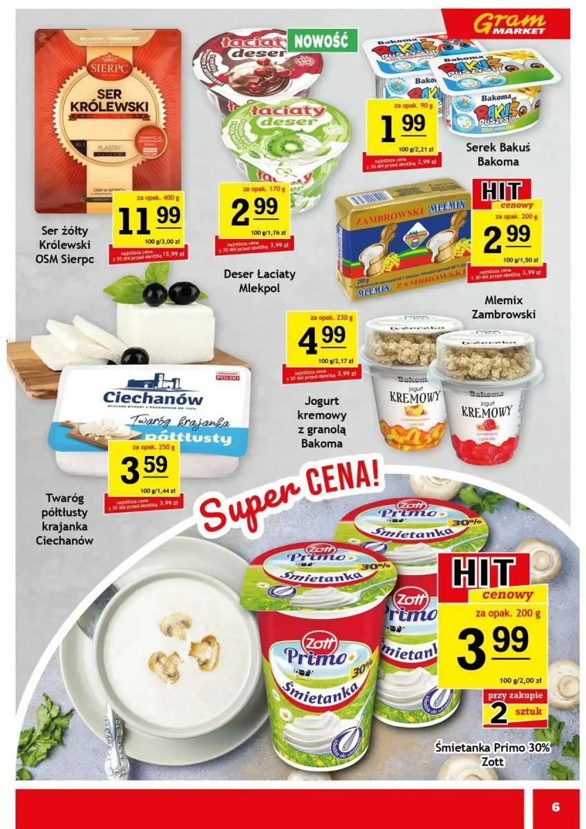 Strona 6 z gazetki Gram Market