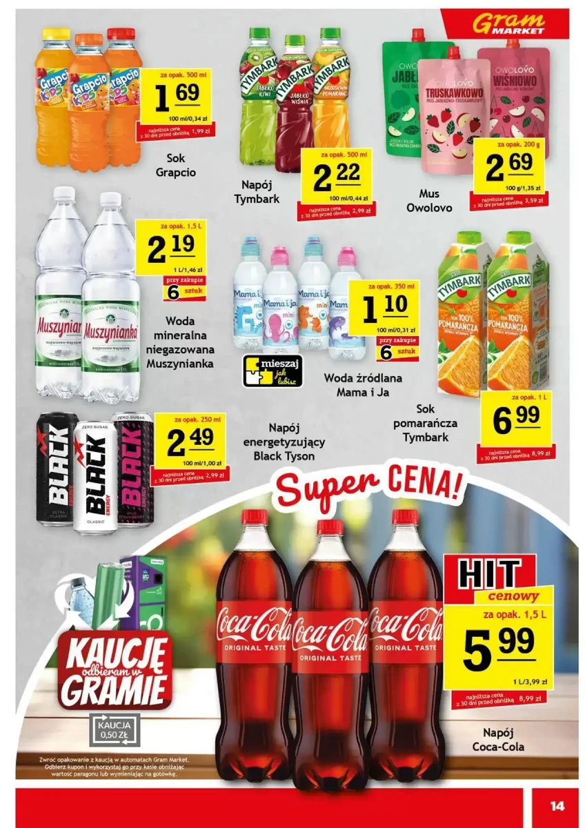Strona 14 z gazetki Gram Market