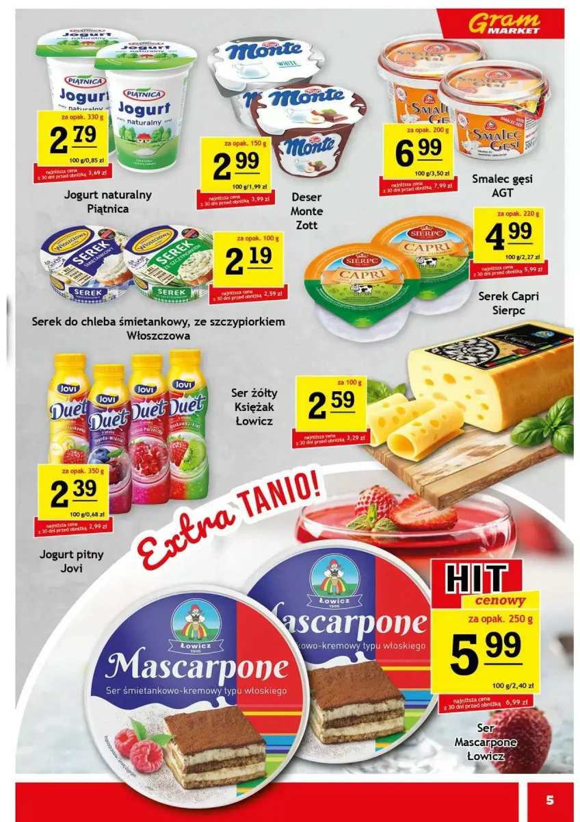 Strona 5 z gazetki Gram Market