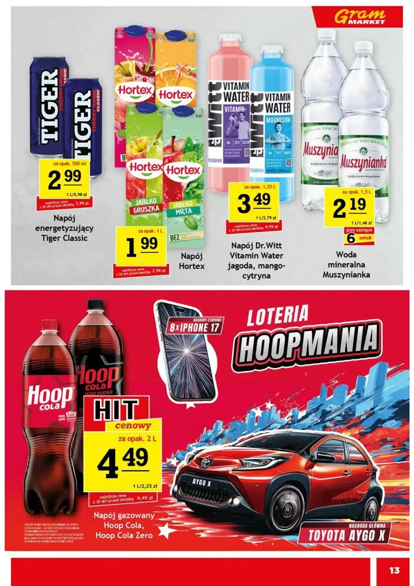 Strona 13 z gazetki Gram Market