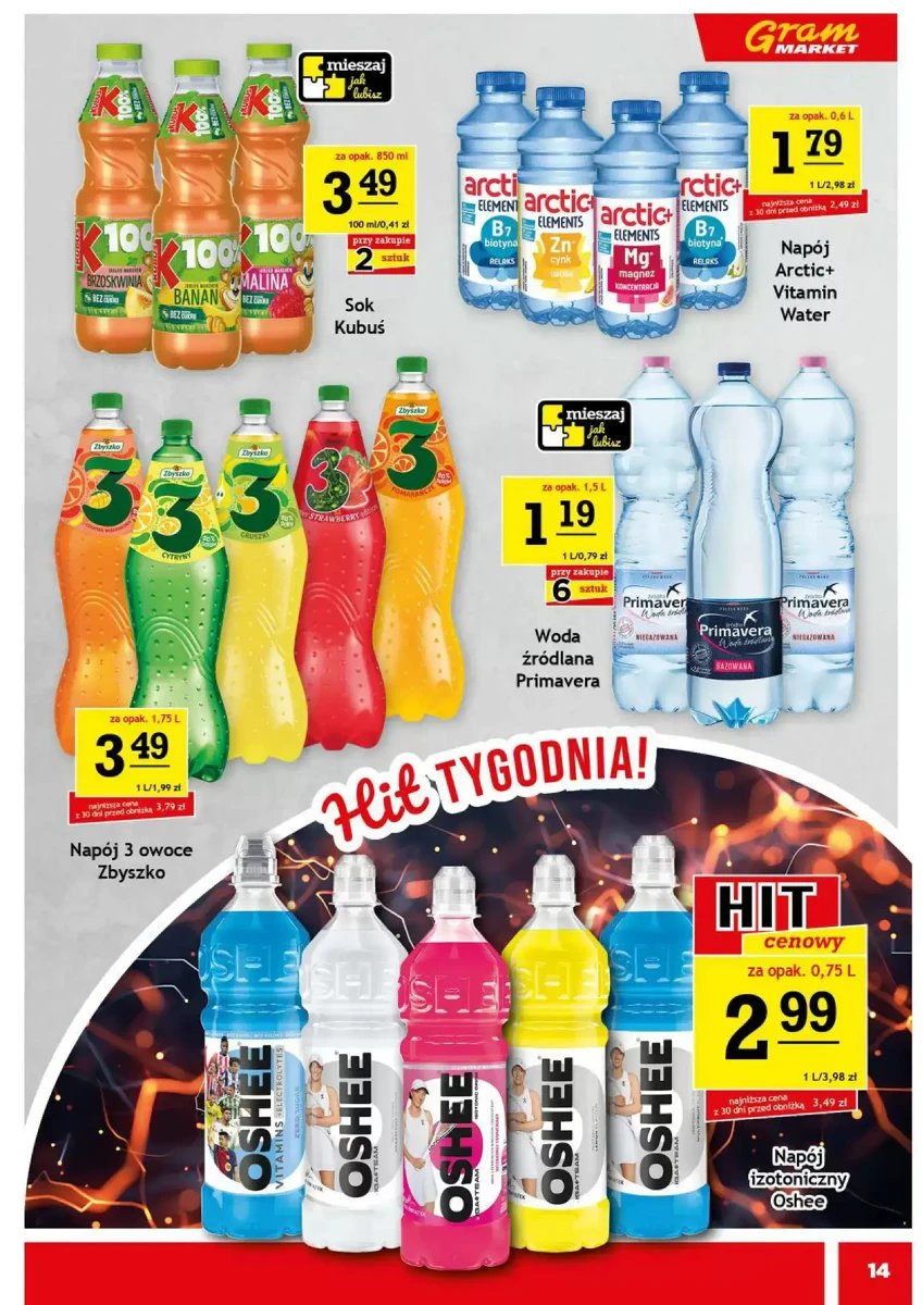 Strona 14 z gazetki Gram Market