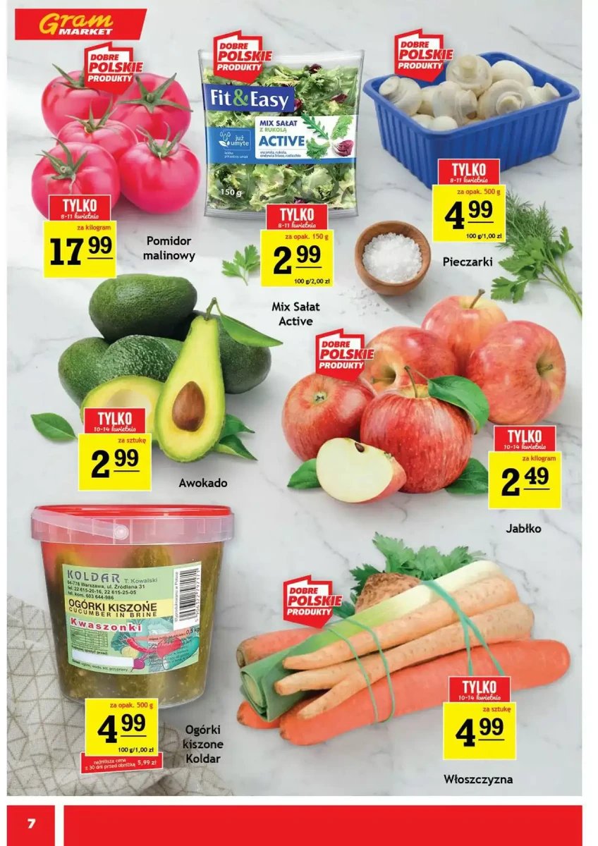 Strona 7 z gazetki Gram Market