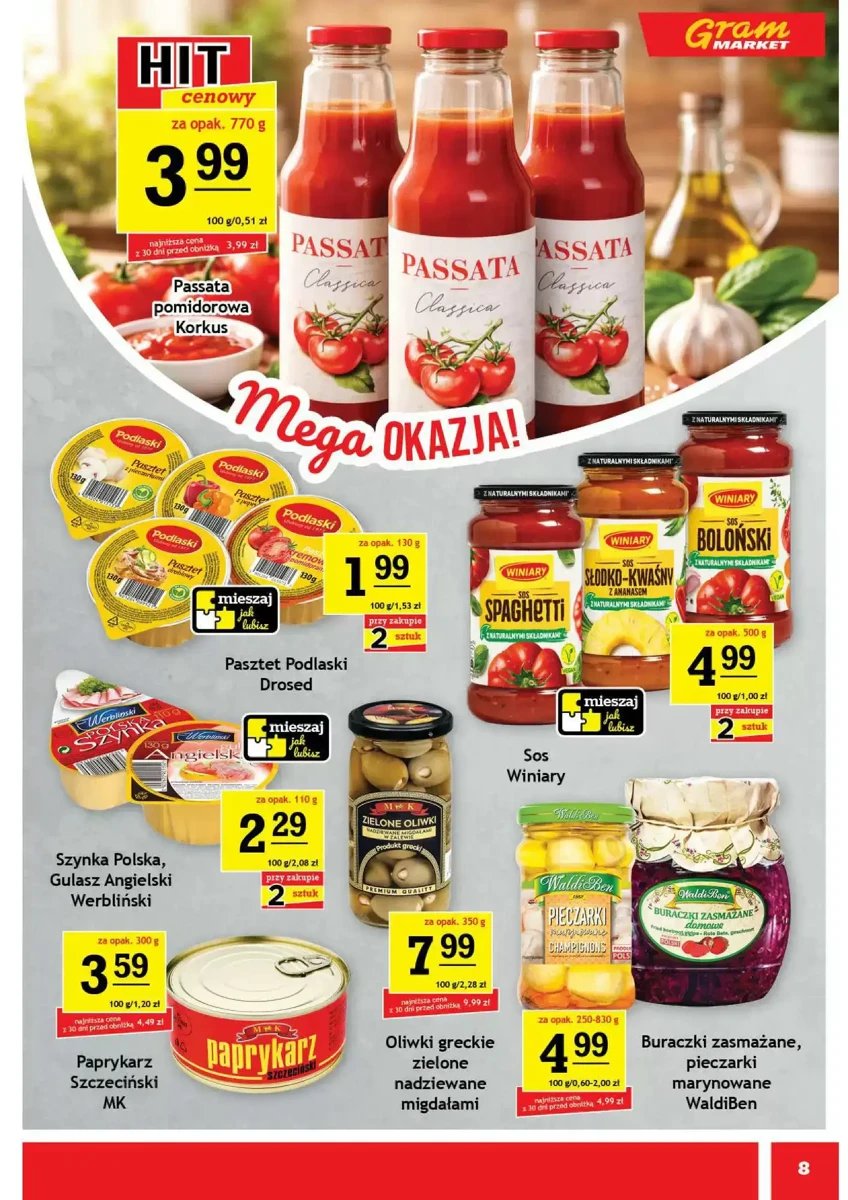 Strona 8 z gazetki Gram Market
