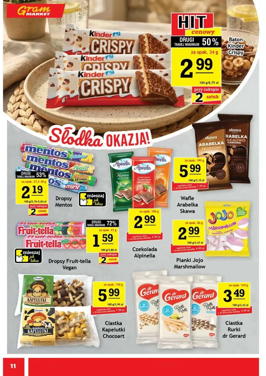 Strona 11 z gazetki Gram Market