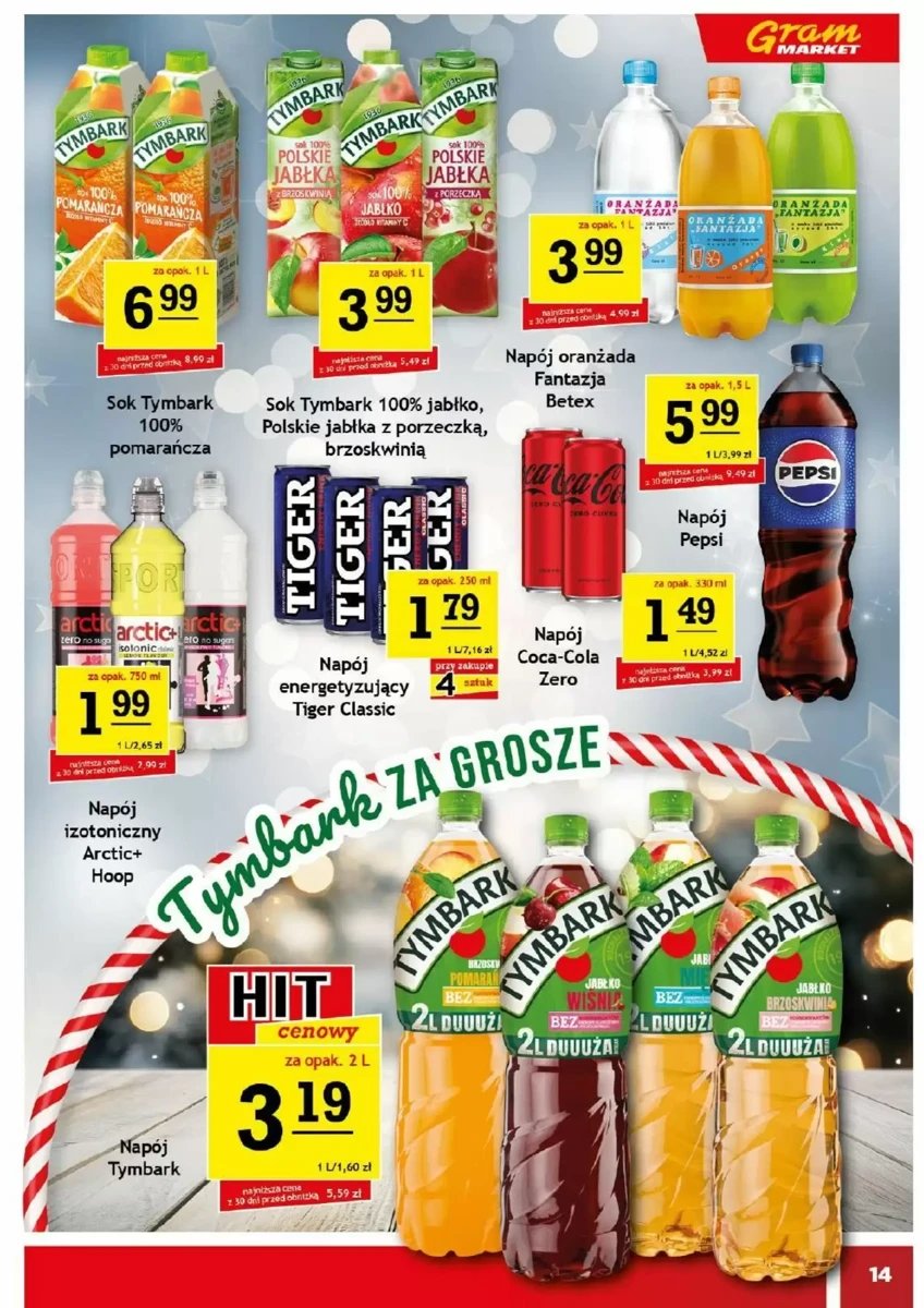 Strona 14 z gazetki Gram Market