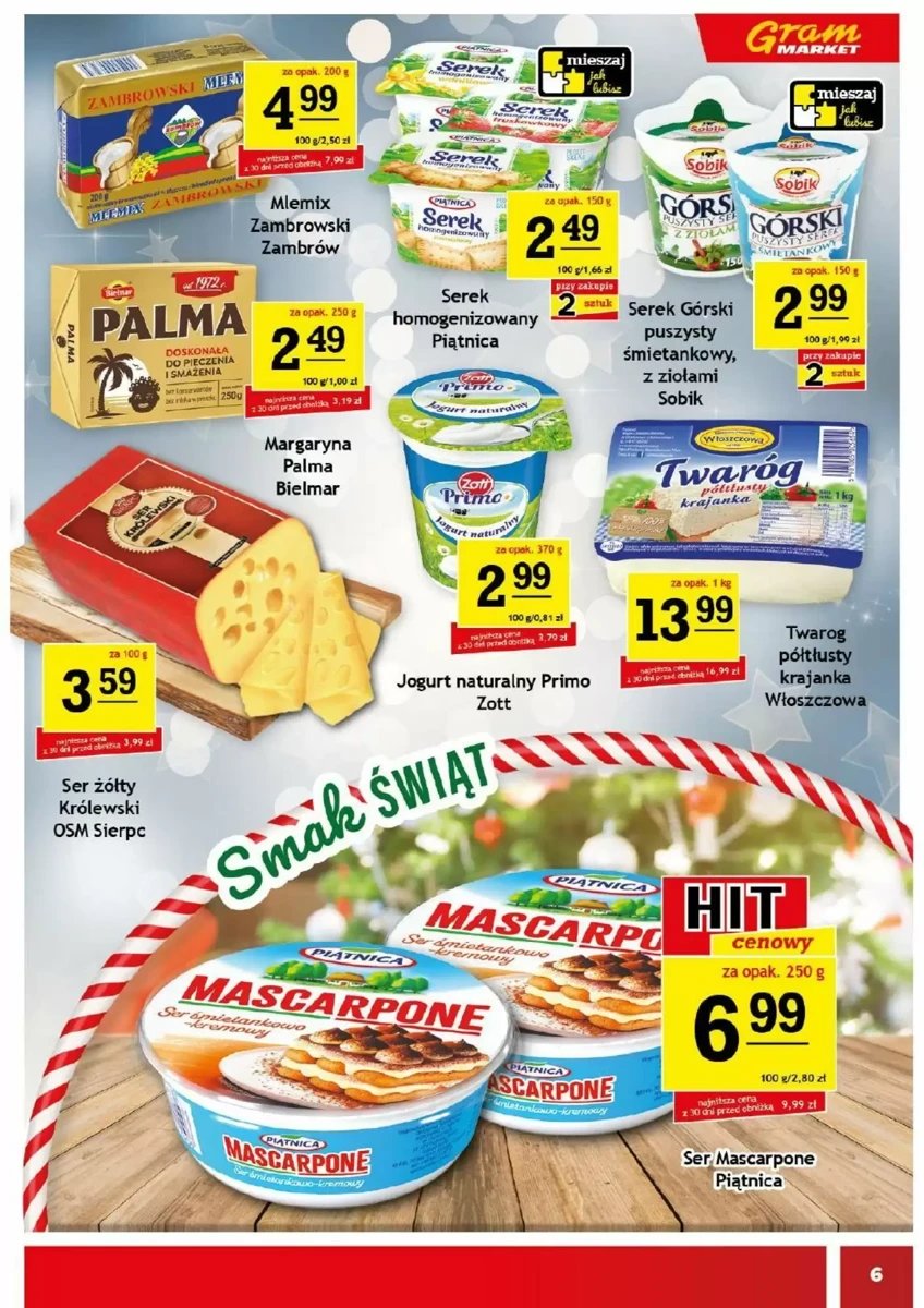 Strona 6 z gazetki Gram Market