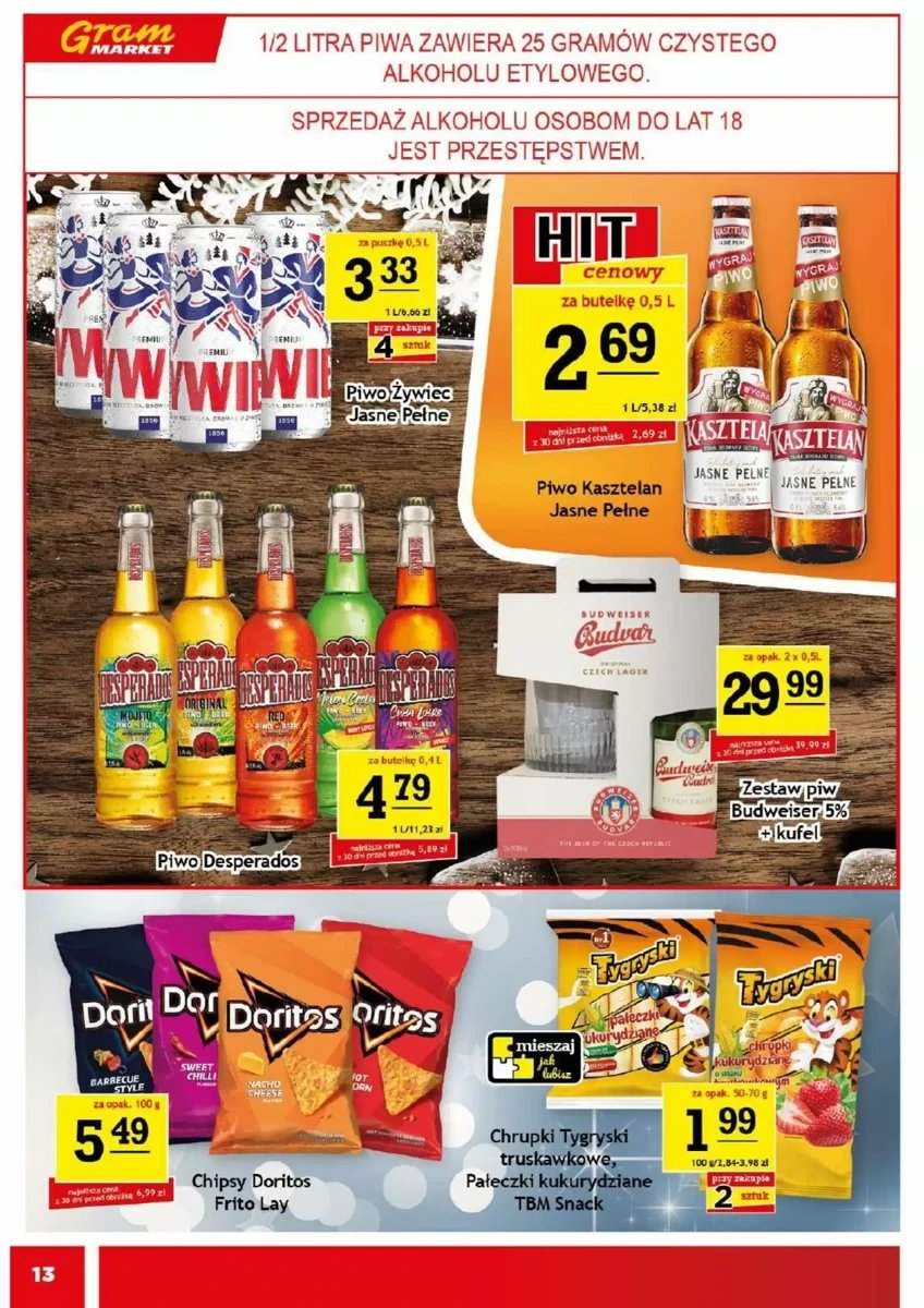 Strona 13 z gazetki Gram Market