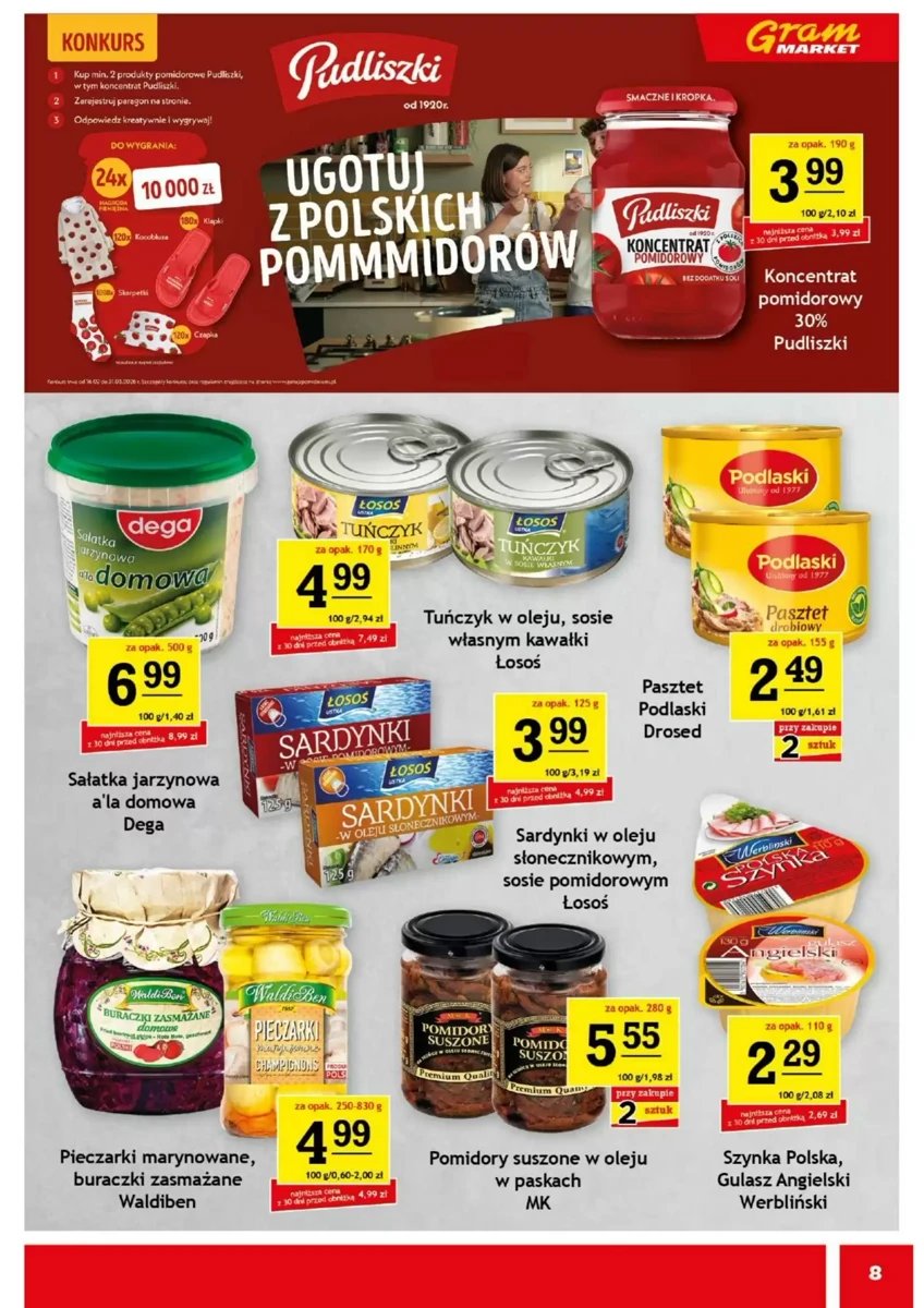 Strona 8 z gazetki Gram Market