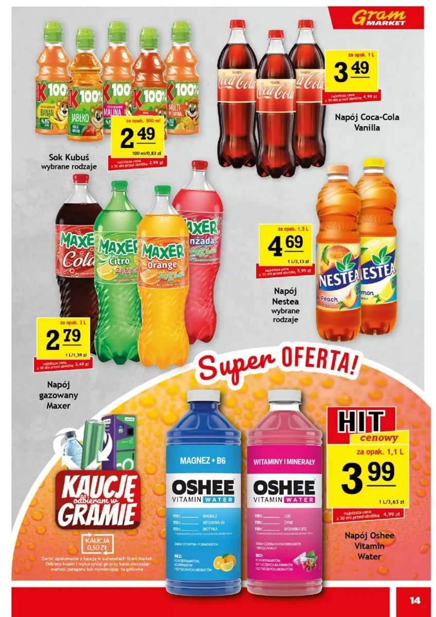 Strona 14 z gazetki Gram Market