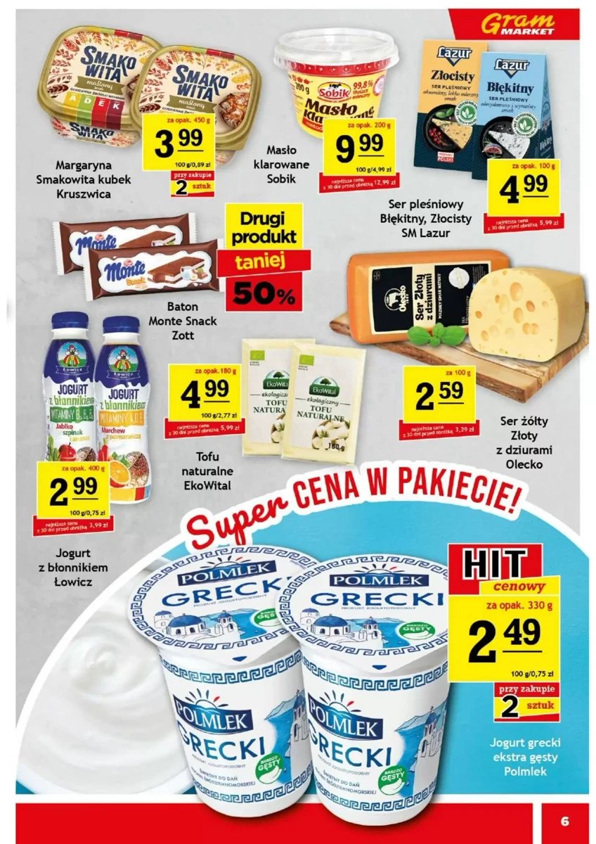 Strona 6 z gazetki Gram Market