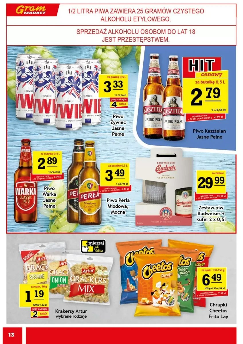 Strona 13 z gazetki Gram Market