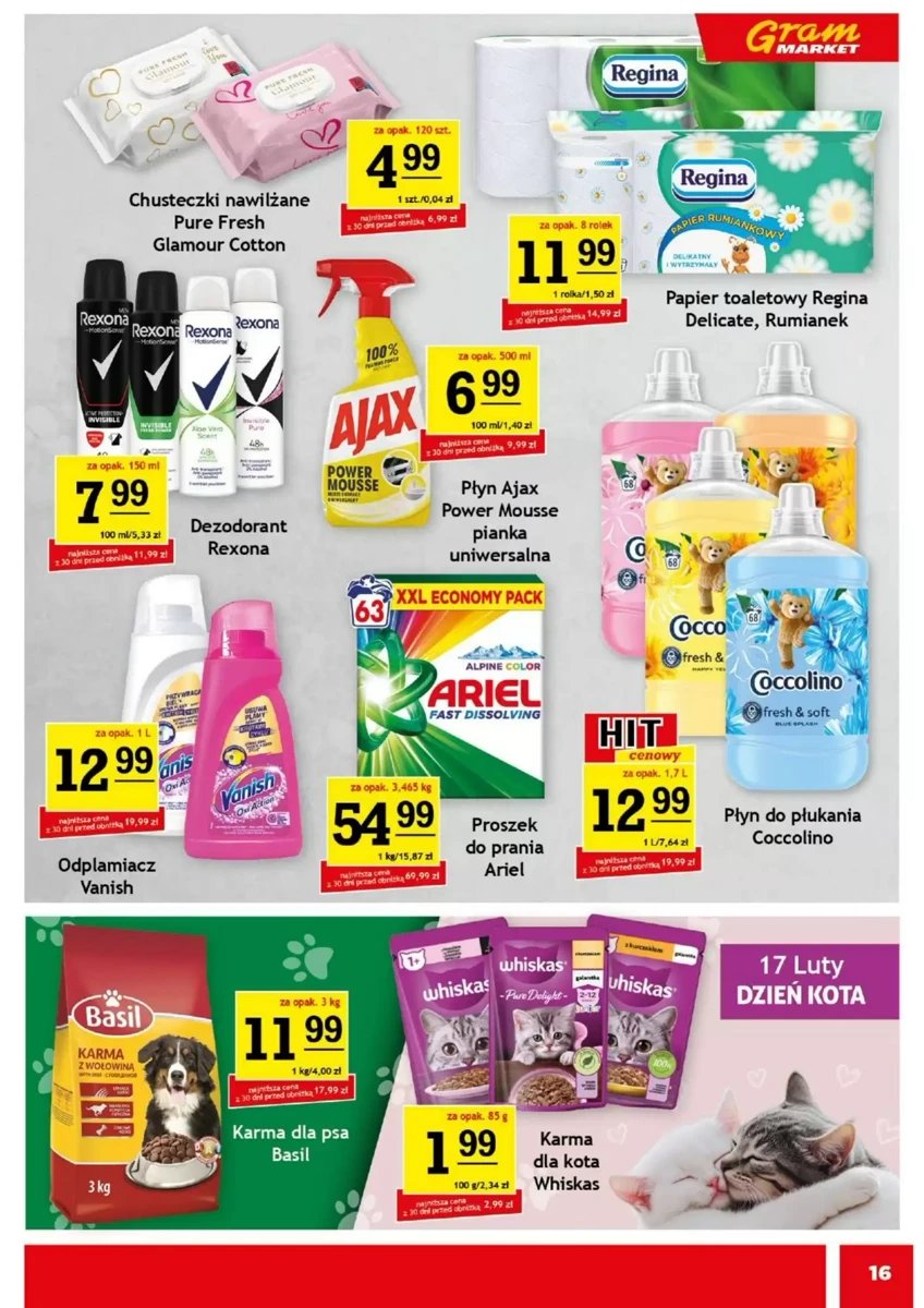 Strona 16 z gazetki Gram Market