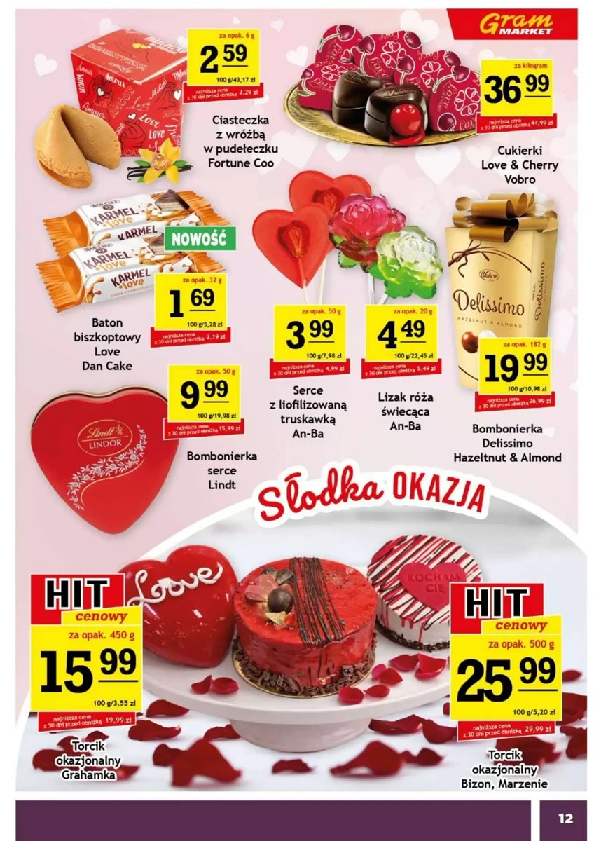 Strona 12 z gazetki Gram Market