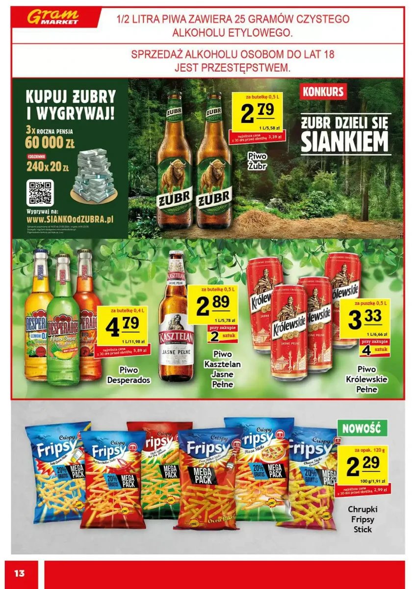 Strona 13 z gazetki Gram Market