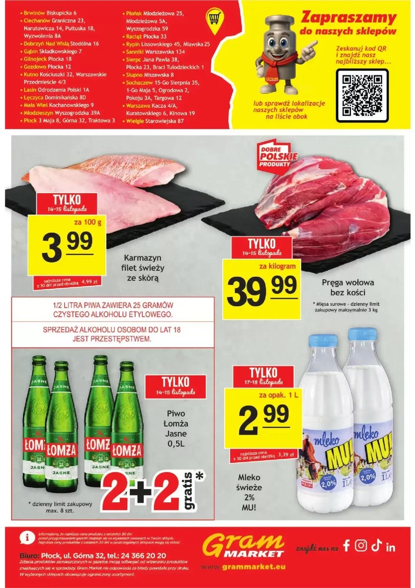 Strona 16 z gazetki Gram Market