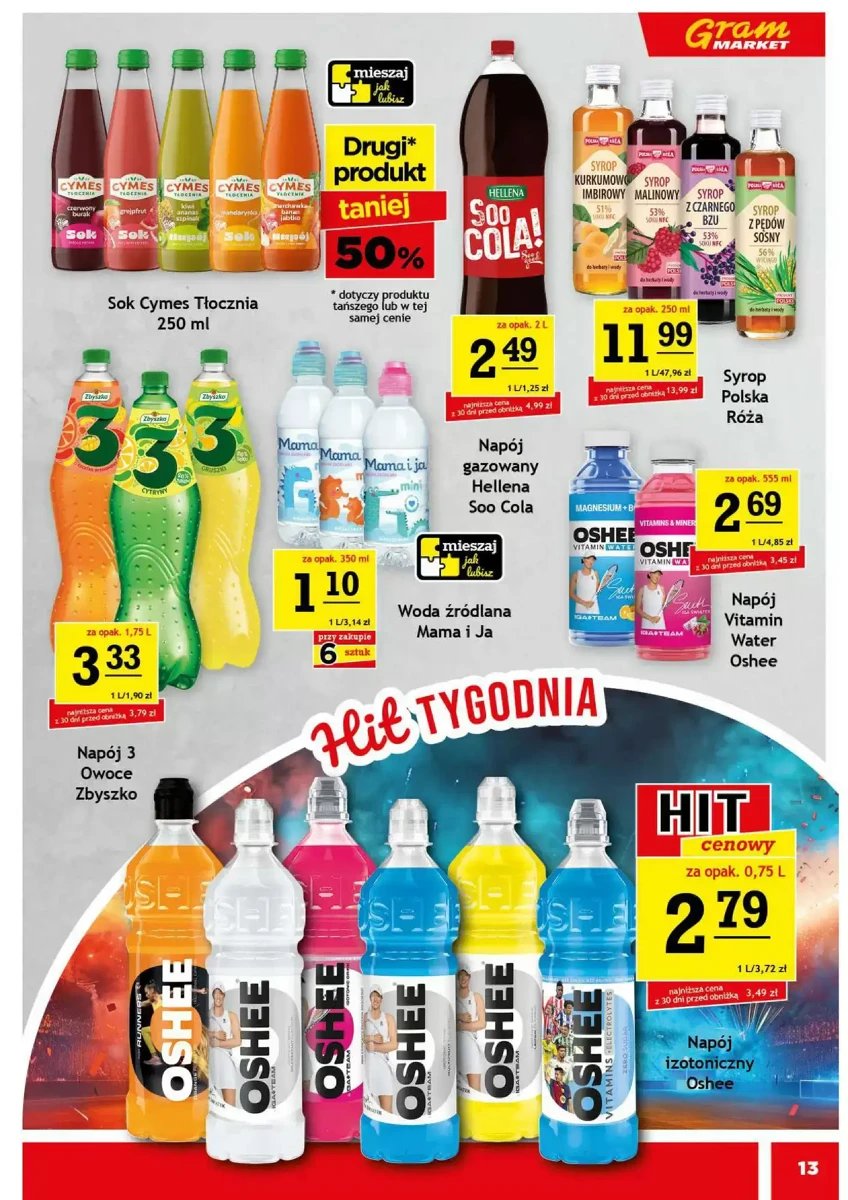 Strona 13 z gazetki Gram Market