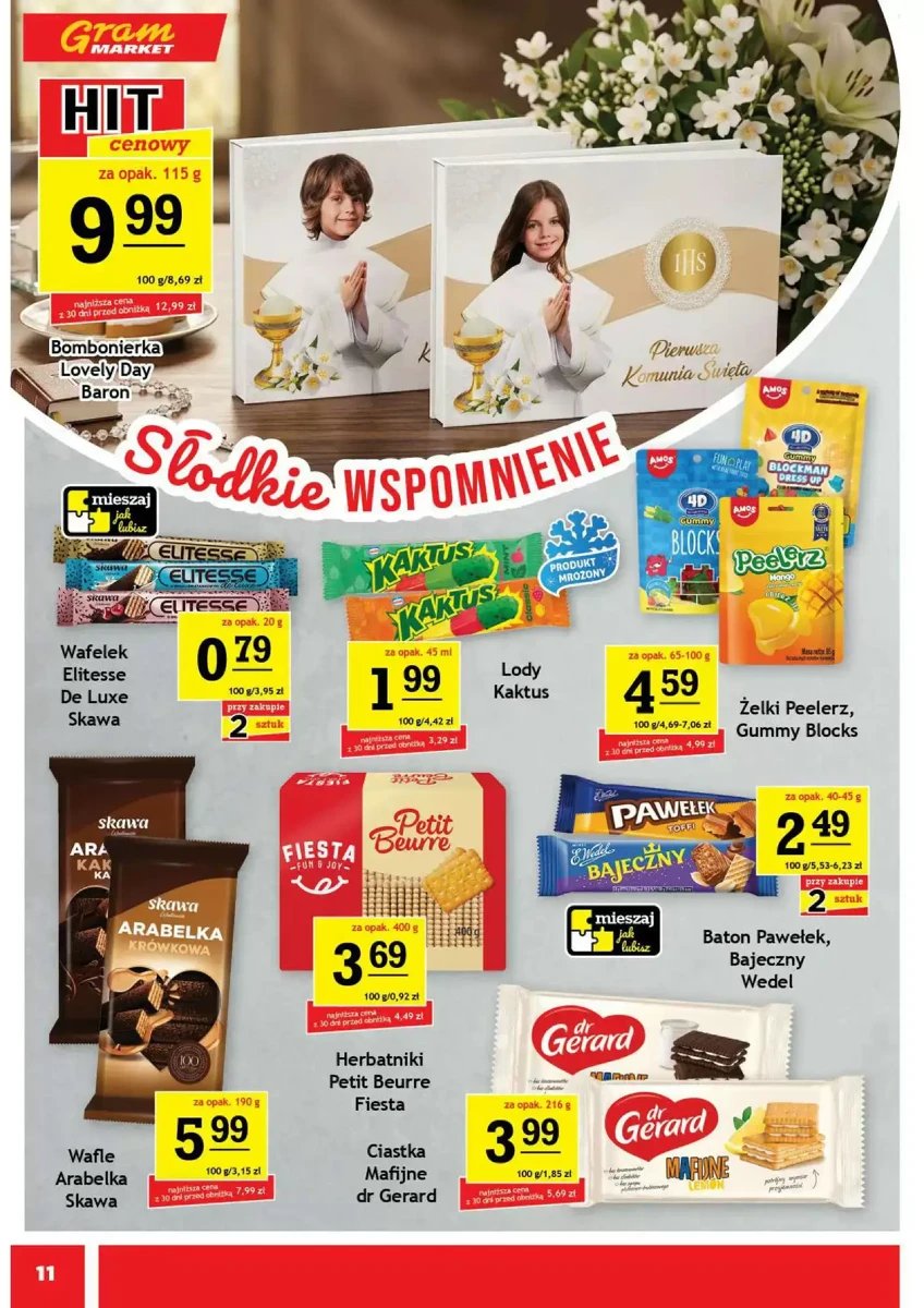 Strona 11 z gazetki Gram Market
