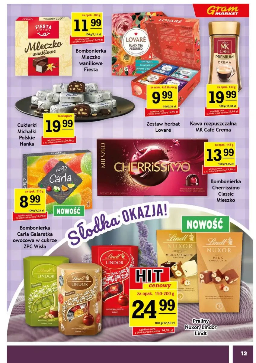 Strona 12 z gazetki Gram Market