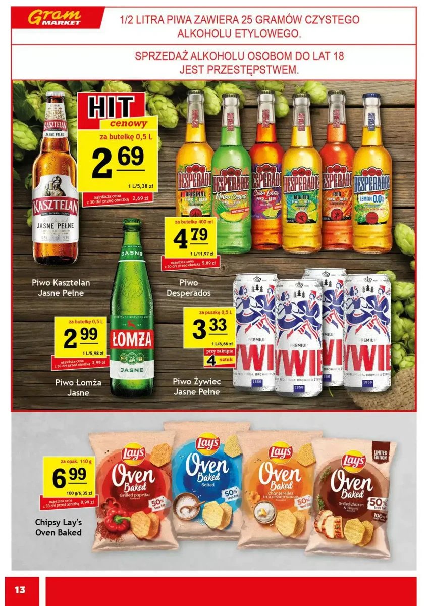 Strona 13 z gazetki Gram Market
