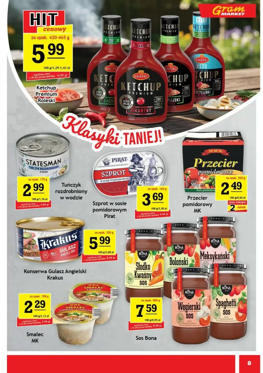 Strona 8 z gazetki Gram Market